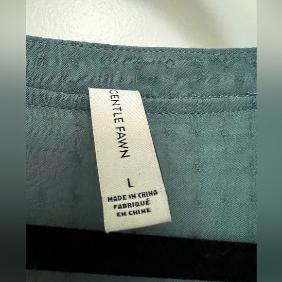 🩷🩷🩷 SOLD!! 🩷🩷🩷GENTLE FAWN Feminine Ava Top in spruce - US size L - Picture 7 of 8